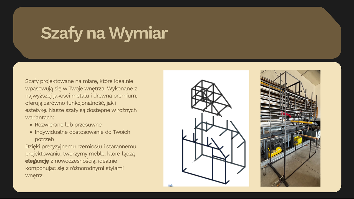 Szafy na Wymiar - projektowanie